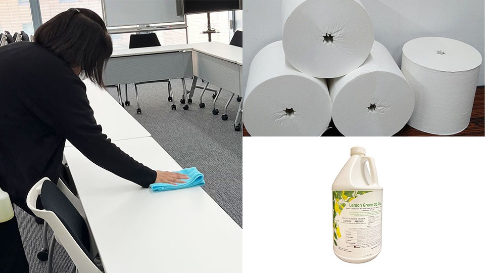 Environmentally-friendly ways to clean and recycle paper resources